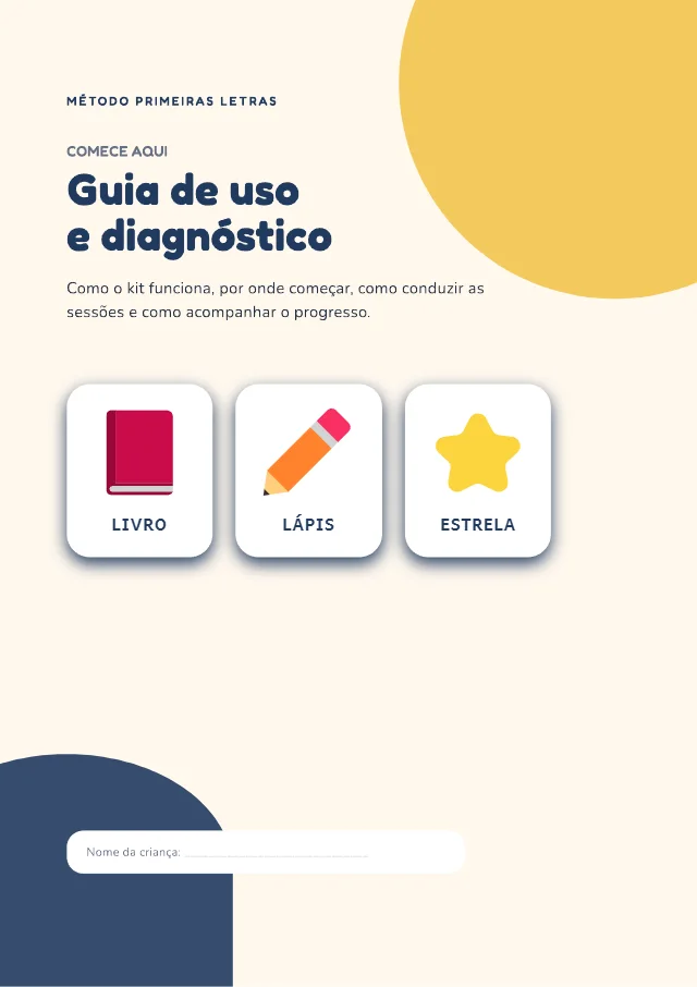 Capa do guia Comece Aqui